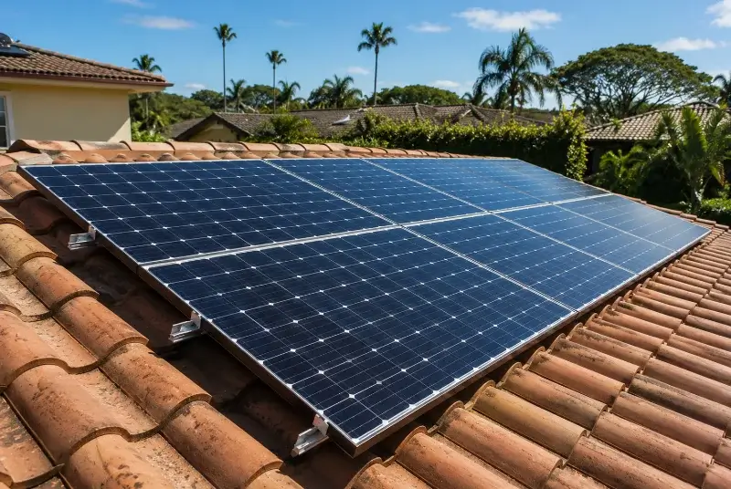 Installation de panneaux solaires à Cazères-sur-l'Adour